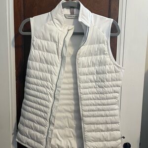 Peter Millar Ivory Quilted Vest